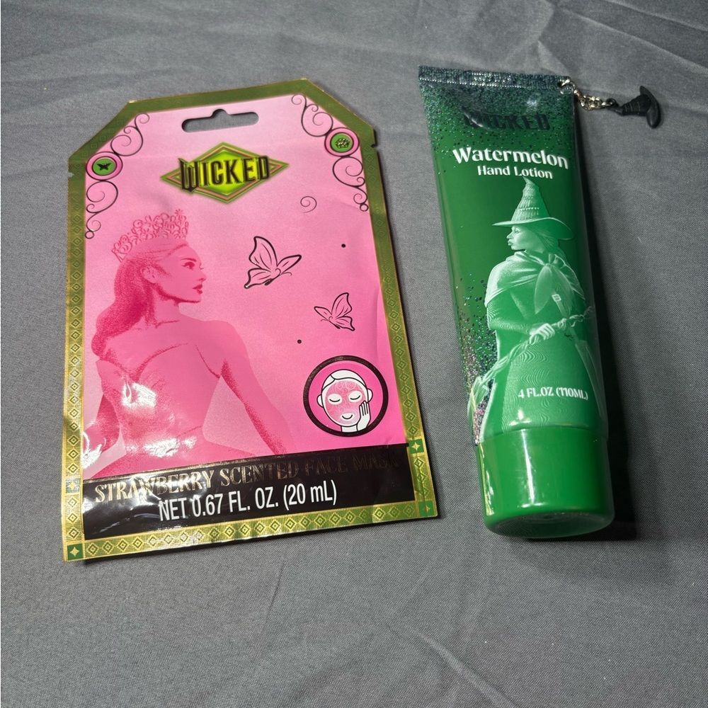 Wicked Pink Strawberry Face Mask & Green Watermelon Hand Lotion